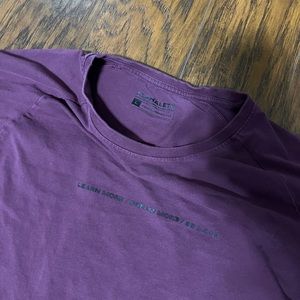 Maroon Long Sleeve Alphalete Shirt Size L